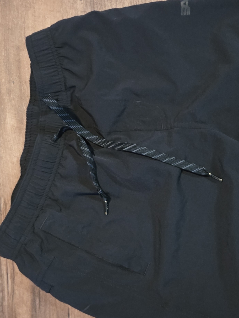 American Eagle Outfitters Black Drawstring Athletic Shorts